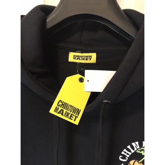 NEW CHINATOWN MARKET Hoodie, LARGE, Keeping the Game Fresh - Picture 6 of 16